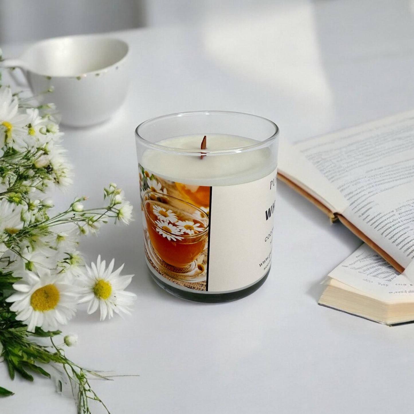 White Tea Candle