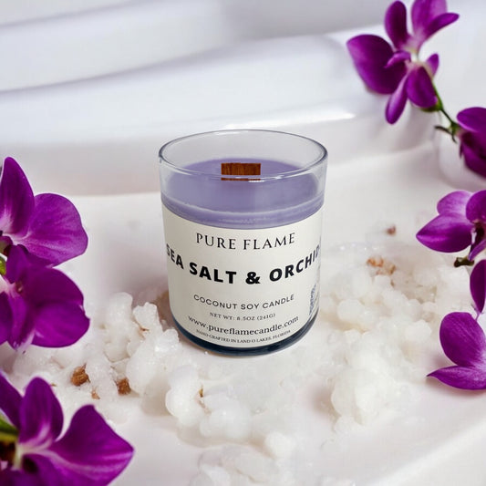 Sea Salt & Orchid Candle