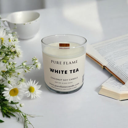 White Tea Candle